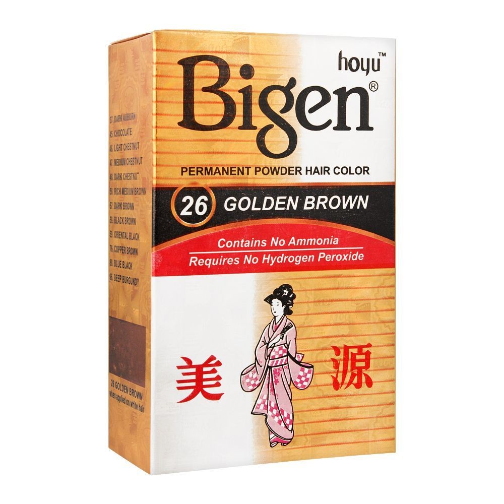 Bigen Golden Brown Hair Color No. 26