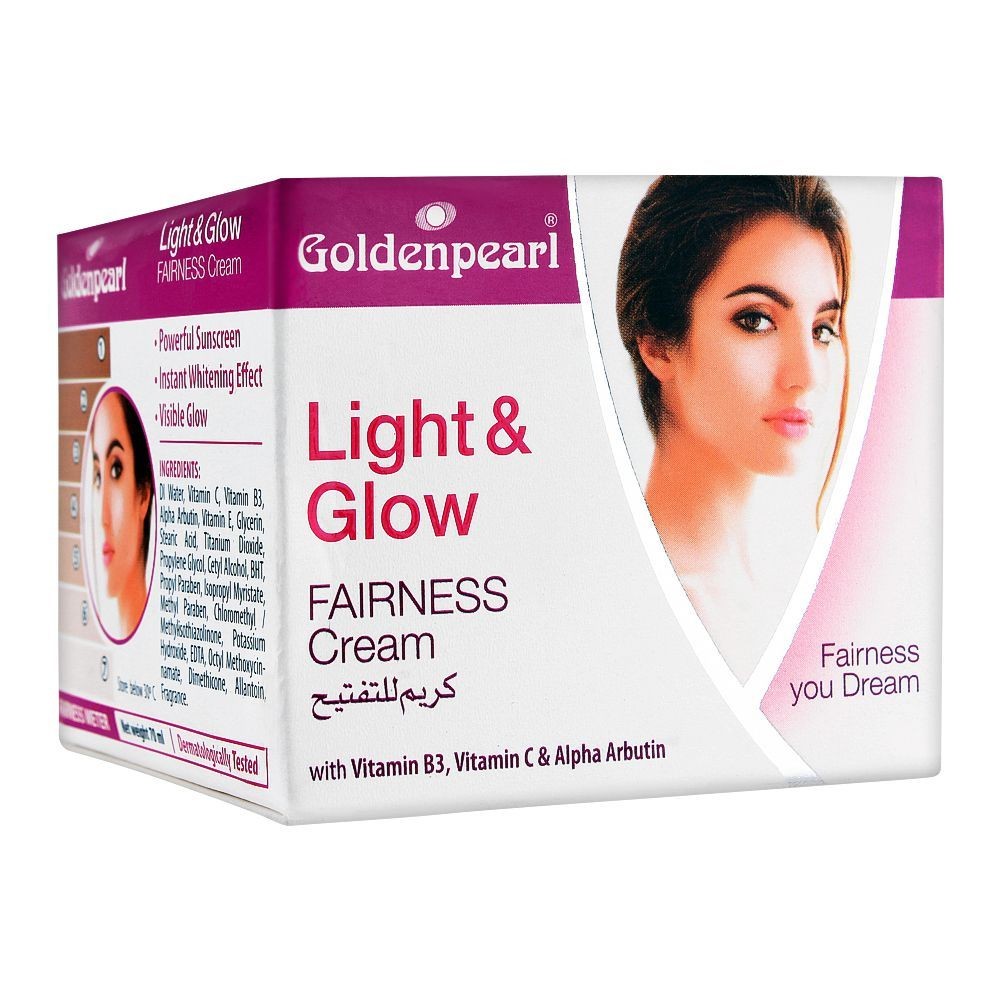 Golden Pearl Light & Glow Fairness Cream 70ml