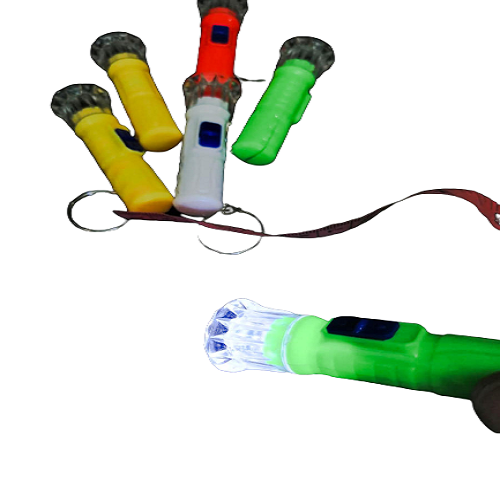 Pocket Torch with Key chain Multi Color