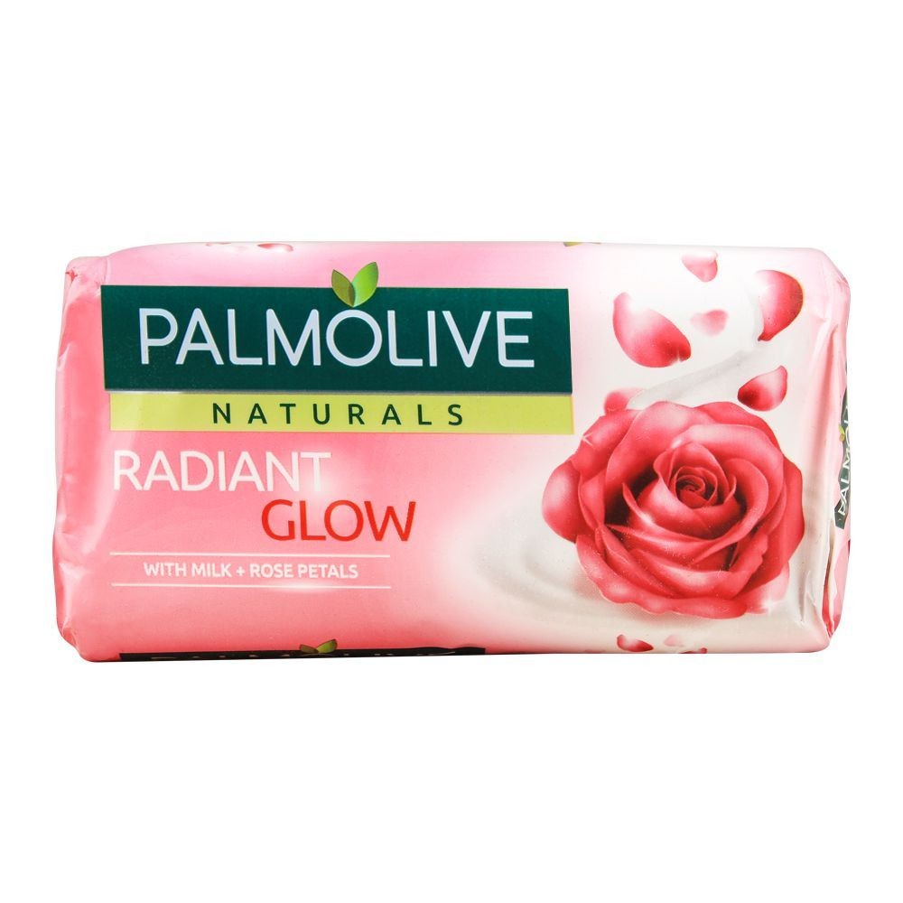 Palmolive Naturals Radiant Glow Soap, Milk + Rose Petals 145g