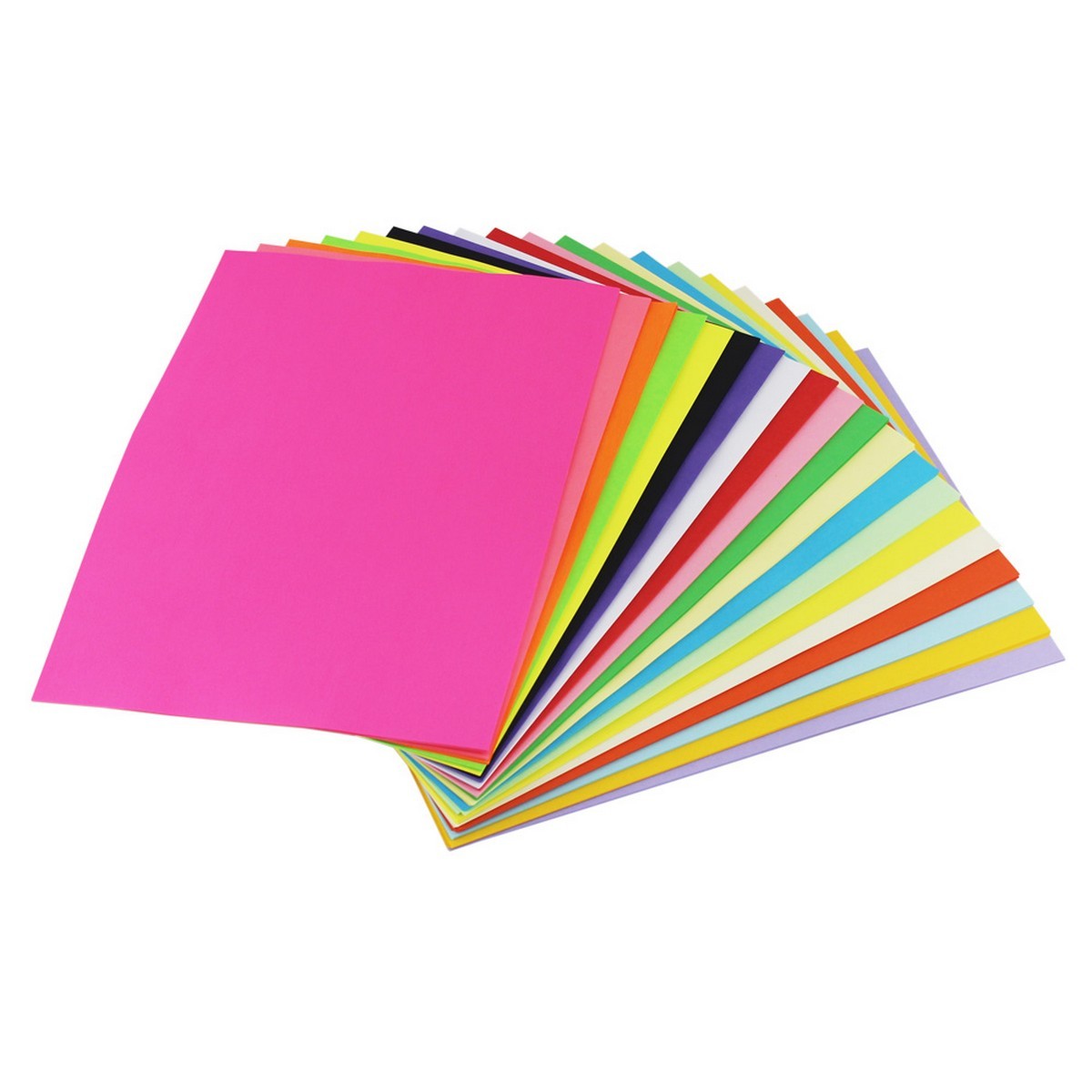 Color Printing Paper A4 Size 100 sheets Mix Colors
