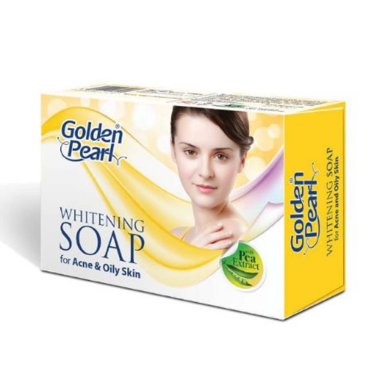 Golden Pearl whitening soap for acne and oily skin