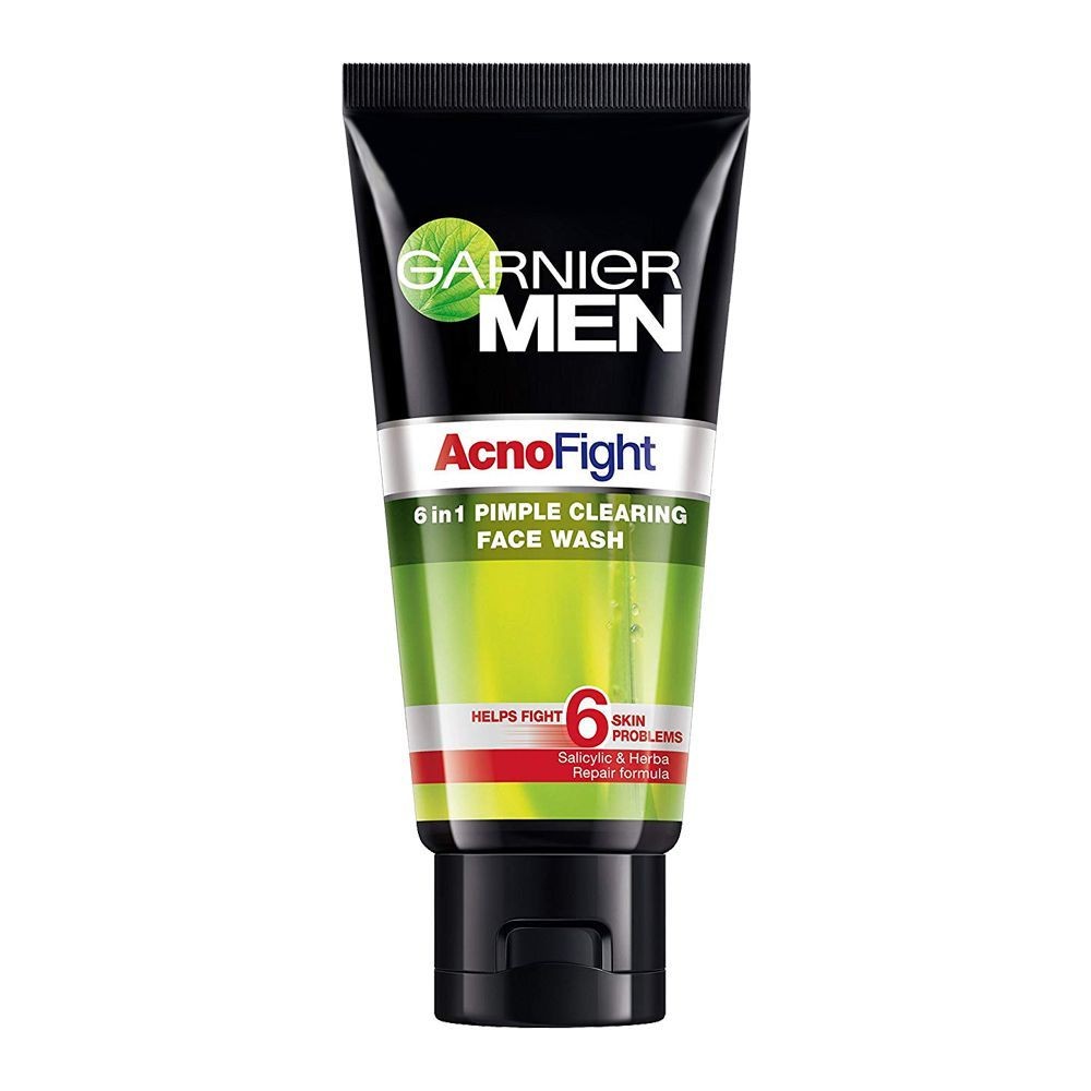 Garnier Men Acno Fight Face Wash 6-In-1 Pimple Clearing 50g
