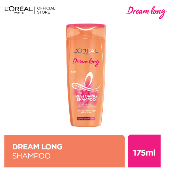 L'Oreal Paris Elvive Dream Long Shampoo 175 ml - For Longer & Stronger Hair