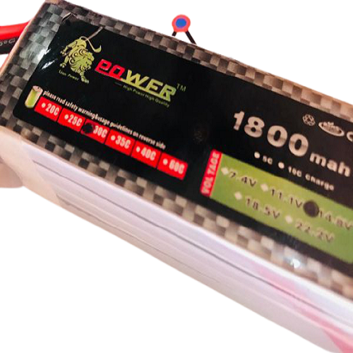 4S 14.8V 1800MAH 30C Lion Power Lipo Battery