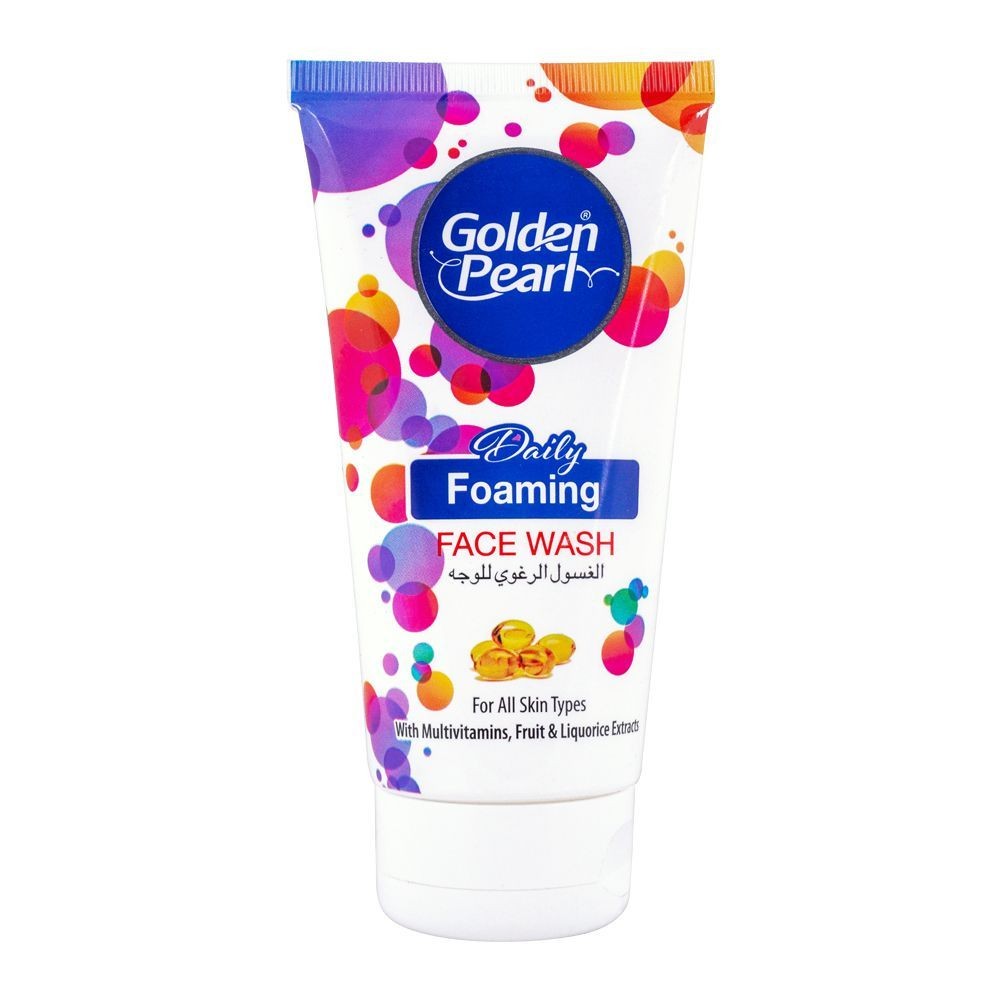 Golden Pearl Daily Foaming with Multi-Vitamins Face Wash